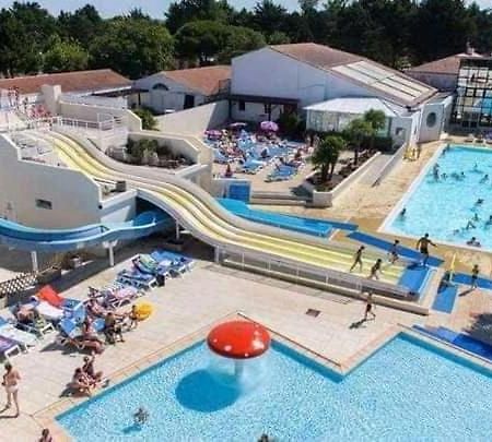 Mobilhome Camping Proche Des Plages 圣让-德蒙 外观 照片
