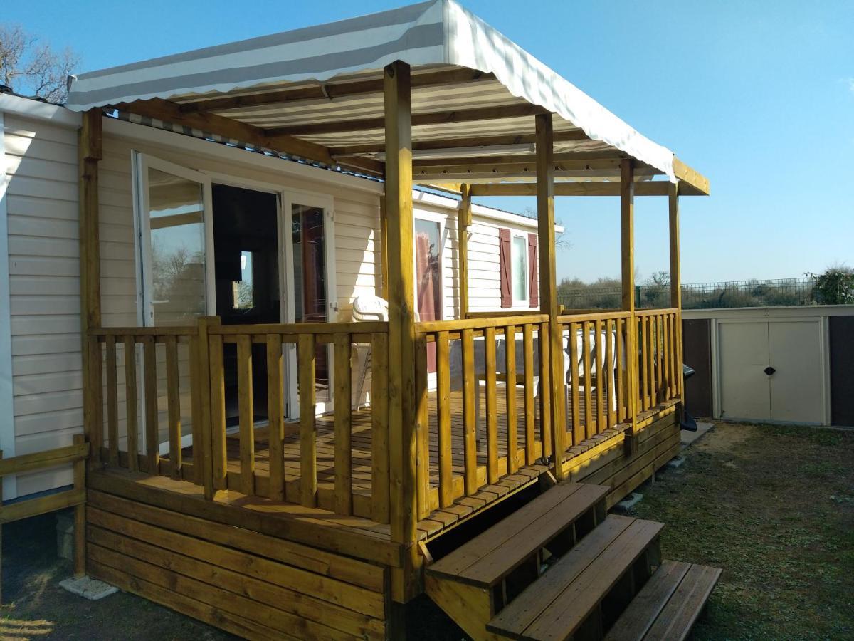Mobilhome Camping Proche Des Plages 圣让-德蒙 外观 照片